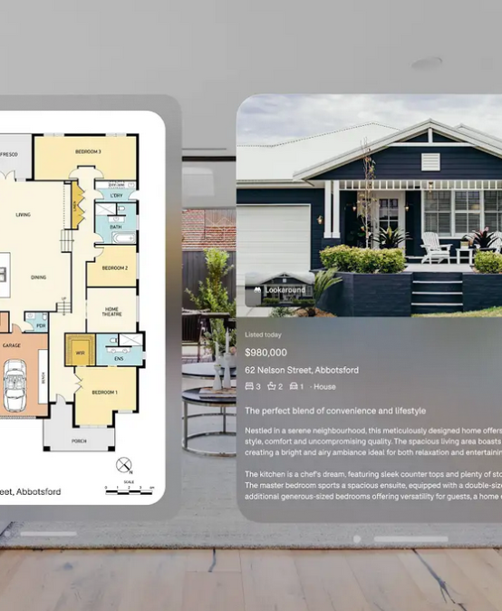 Domain launches the first Australian property portal on Apple Vision Pro